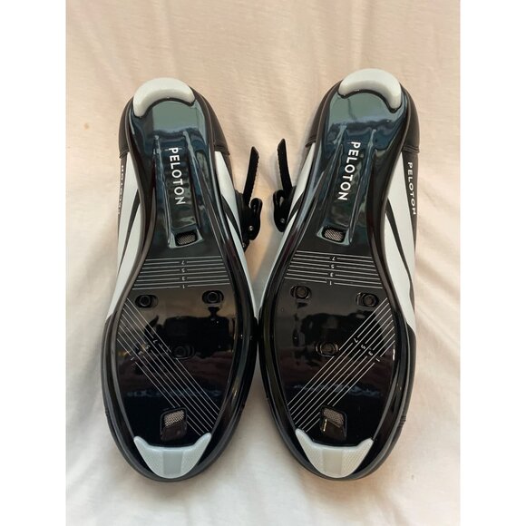 Peloton Cycling Shoes Size 39 Black & Red Hook & Loop Strap - Picture 7 of 10